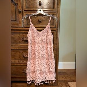 Macy’s Pink Lace Dress